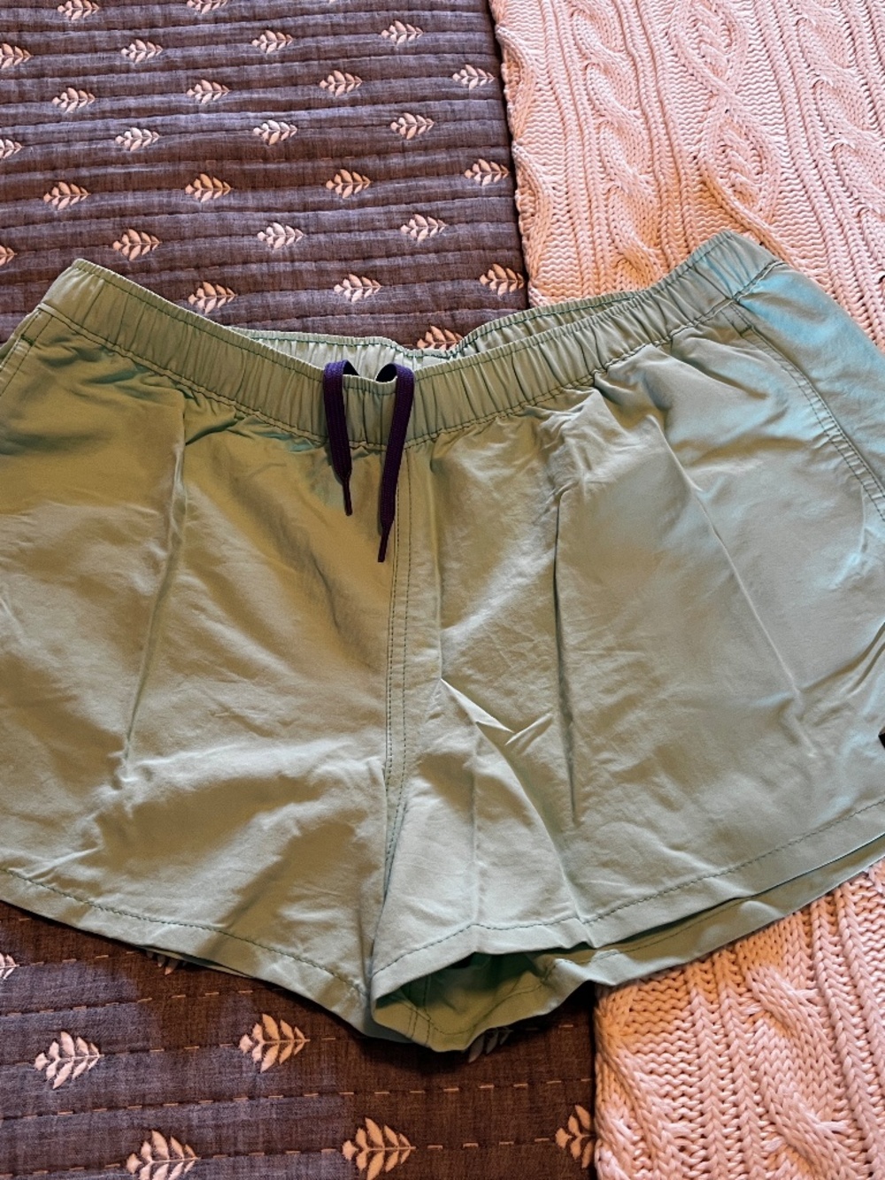 Patagonia Women’s Barely Baggies™ Shorts - Thin Ice (Size Large)